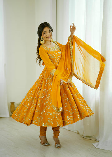 Ethnic Anarkali Gown