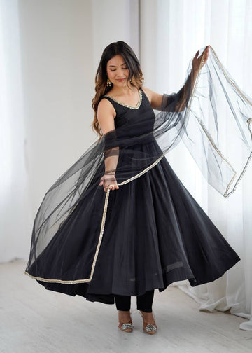 Plain  ANARKALI Dress