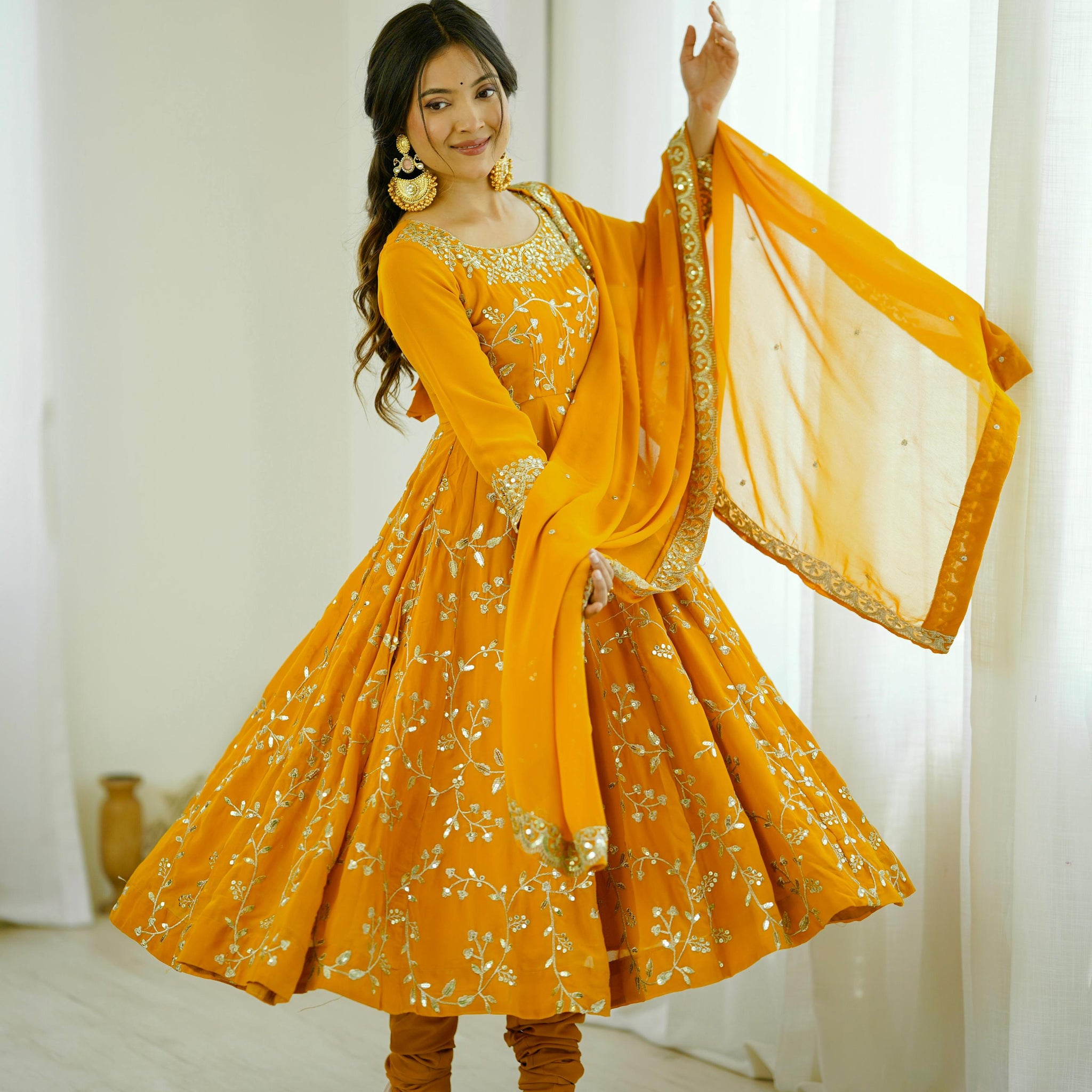 Ethnic Anarkali Gown