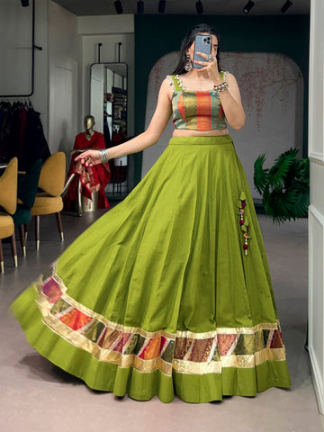 Navratri Raas Zari Lehenga 🍃