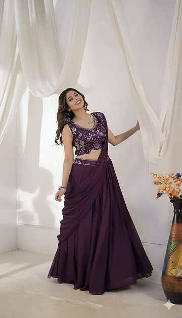 Drape Lehnga choli ✨️