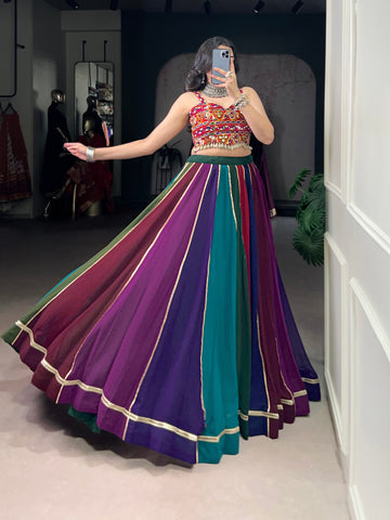 Multicolor chaniya & choli