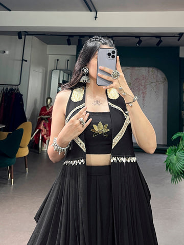 Black chaniya choli