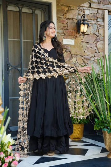 Trending Black Anarkali Dress